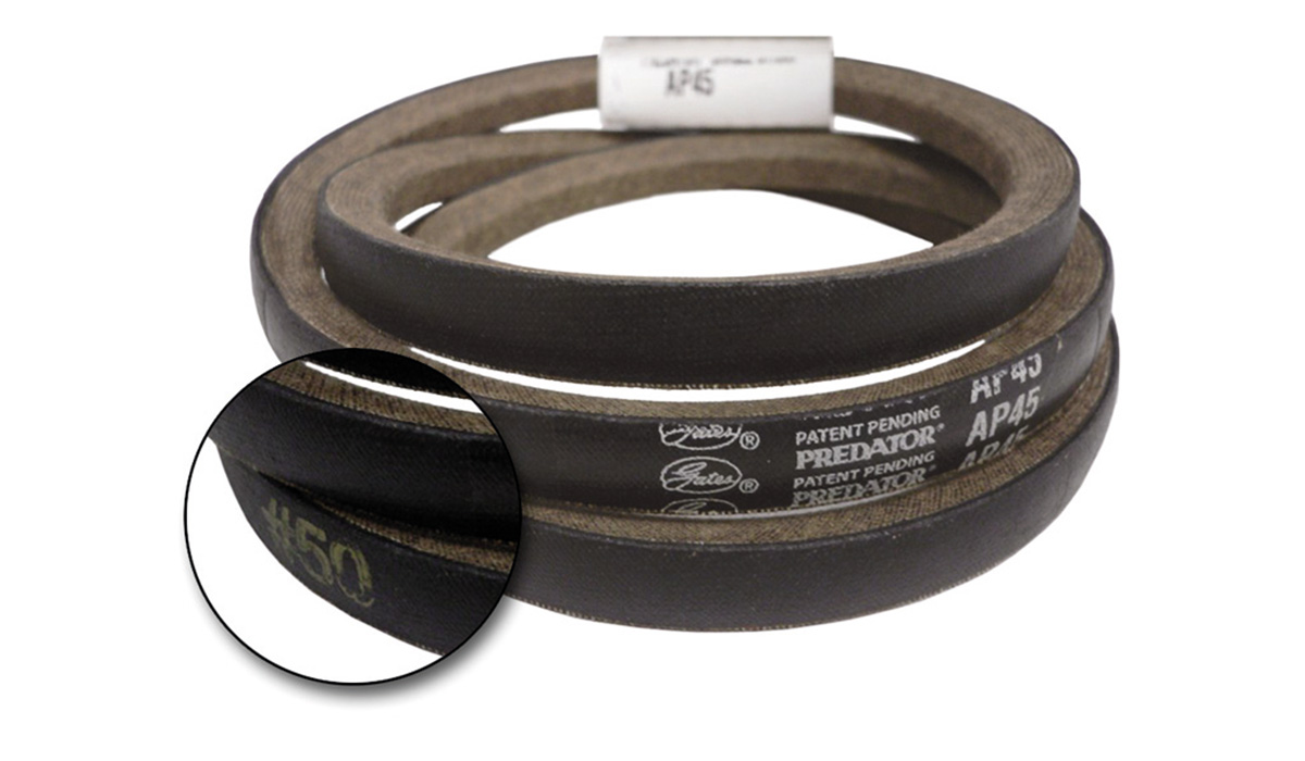 Industrial V-Belt, Black Rubber, 5/8 x 39-In. -B36 
